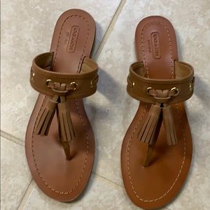 Coach sandals